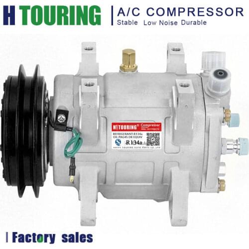 For Car UNICLA UP200 AUTO AIR CONDITIONING AC COMPRESSOR 145mm 2PK 6PK