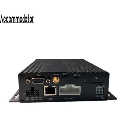 GPS 4 Channel 1080p vehicle black box truck DVR for vehicle security