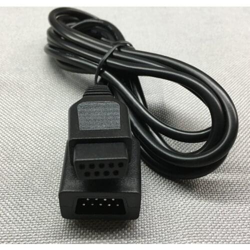 FZQWEG 5 PCS 6ft 1.8M Controller Joystick Extension Cable for Sega Game Console System Genesis 2 3 megadrive 2 MD2