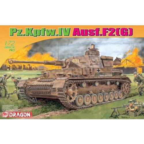 DRAGON 7359 1/72 Pz.Kpfw.IV Ausf.F2(G) - Scale model Kit