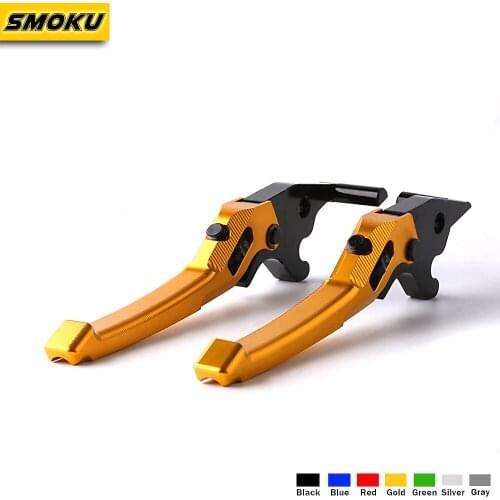 Motorcycle 3D CNC Aluminum Alloy Adjustable Brake Levers for Yamaha XMAX 300 X-MAX 300 2017-2018