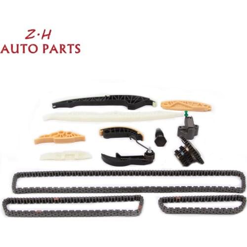06K109158BR 06K 109 158 BE 13Pcs Set Timing Chain Guide Slide Block Set For VW Beetle Golf Audi A3 A6 TT Third EA888 1.8T 2.0T