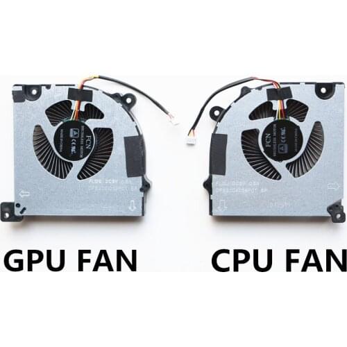 Laptop Cooling Fan For Clevo PB50 PB50RC PB50RE PB50RF PB50RD PB50EF PB51EF-G Sager NP8356 CPU COOLING FAN