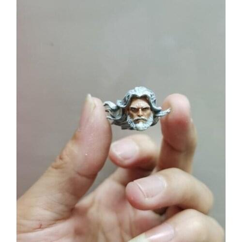 Painted 1/18 Scale The Older Hawkeye Head Sculpt Fit 3.75" Figure