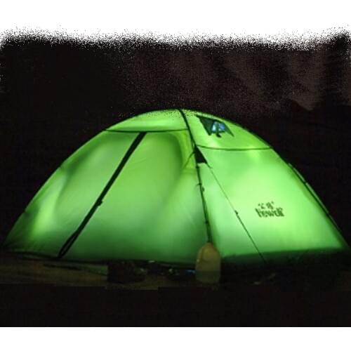 One bedroom outdoor supplies double camping picnic camping against heavy rain professional camping hiking equipment tent