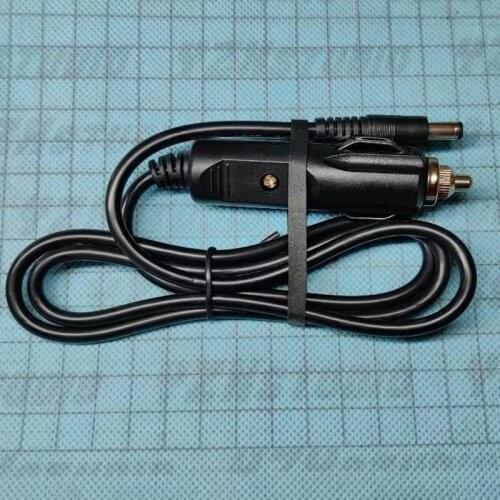 Cigarette lighter to DC5.5*2.5 line 1 meter 10A tuning fork head 18AWG0.75 square copper wire