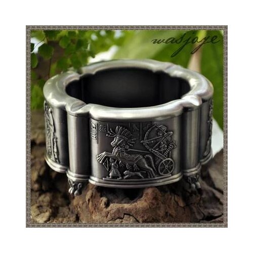 European ancient Egyptian metal creative personality Cigarette Smokeless Cigar Ashtray cigarette machine smoking accessor YHG004