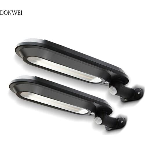 600LM 18 LED Solar Power Street Light Outdoor PIR Motion Sensor Lamps Garden Security Lamp Street Waterproof Wall Lights