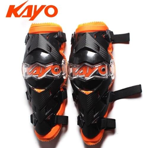 KAYO 2021 Motorcycle Protective kneepad For Children Flexible PE Shell Shock-Absorbing Knee Protector Profassional Knee Guard
