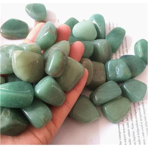 Green Aventurine Tumbled Gemstone Hand Carved Crystals Healing Stones For Home Decoration