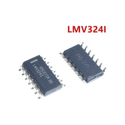 10pcs LMV324IDR SOP-14 LMV324ID SOP LMV324 SOP14 LMV324I new original