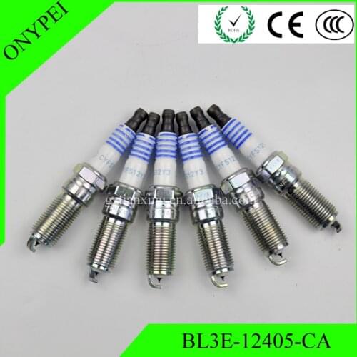 6pcs) SP 528 CYFS12Y3 BL3E-12405-CA Iridium Spark Plug Fit FORD Focus 2012 1.6T GJ4ZA SP-528 CYFS-12-Y3 BL3E12405CA SP528