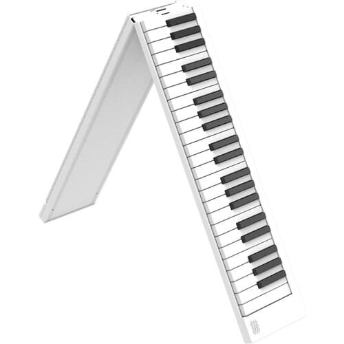 88 Keys Portable Electronic Piano with dual speaker BLACK with Semi Weighted Keys Power Supply Built-In Speakers EP02