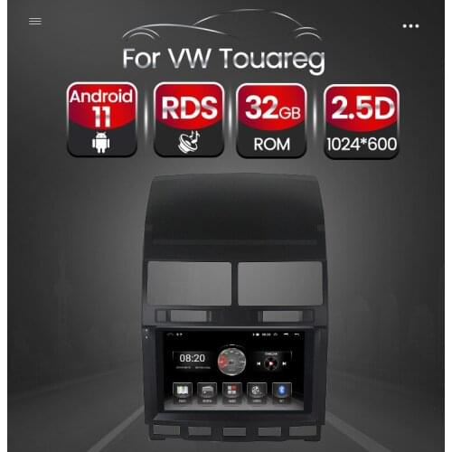 SWC Android 11 2din Car Multimedia GPS Navigation Auto Radio Stereo Player For VW Volkswagen Touareg 2002-2010 Camera WIFI