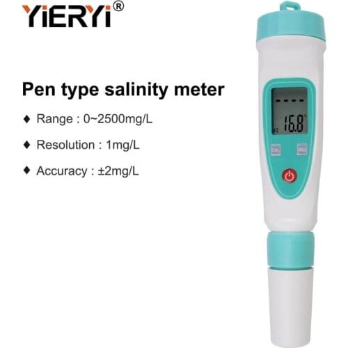 Yieryi YD-1L Digital Salinity Meter Salt Water Pool Food Salty Brine Meter Hydrometer Aquarium Tester