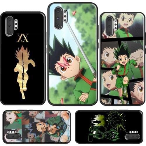 Freecss Gon Hunter x Hunter Anime Phone Case For Samsung Galaxy S21 S20 FE Note 20 Ultra S8 S9 S10 Note 10 Plus S10e Cover