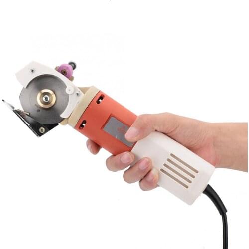Wood Router 220V Handheld Portable 65mm Rotary Blade Electric Round Electric Cloth Cutter Fabric Round Knife Cutting Machine New