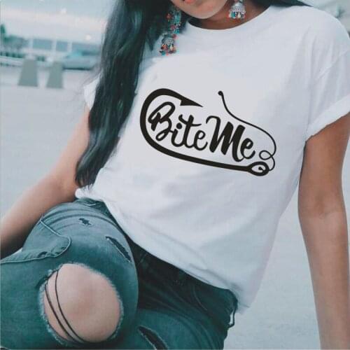 Fashion letter printing T-shirt womens summer casual Harajuku cotton tees shirt femme outdoor plus size round neck T-shirts top