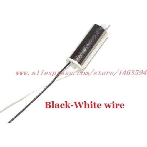 Wholesale Syma X5 X5C RC Quadricopter RC Helicopter Spare Parts Main motor (black-white wire) Free Shipping