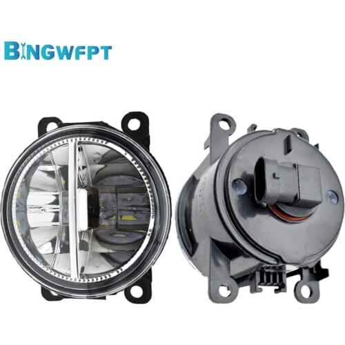 Headlights H11 LED 12V For Peugeot Ford Renault Suzuki Nissan Mitsubishi Subaru Citroen Fog Lamp Assembly DRL Fog Light