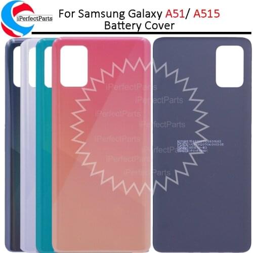 Battery Cover For Samsung Galaxy A51 A515F Rear Door back Housing Case Replacement for samsung a51 back cover