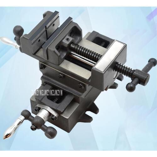 Multi-function Precision Cross Pliers Heavy Bench Vise Household Table Clamp 4 Inch Cross Vise For Drilling And Milling Machine