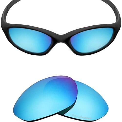 Mryok+ POLARIZED Resist SeaWater Replacement Lenses for Oakley Minute 2.0 Sunglasses Ice Blue