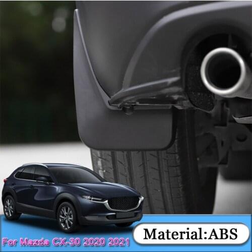 Fit For Mazda CX-30 2020 2021 Car Styling ABS Car Mud Flaps Splash Guard Mudguard Mudflaps Fender External Cover Car Accessories