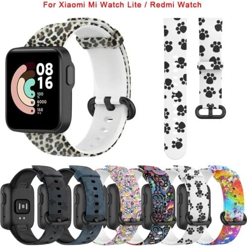 Strap For XiaoMi Mi Watch Lite Strap Silicone Watchband Replacement Sport Soft Bracelet For Redmi Watch Belt Wrist Strap Correa