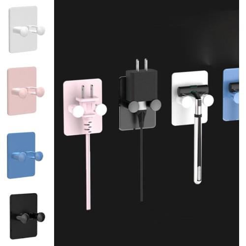 Self Adhesive Wall Mount Holder Waterproof Razor Organizer Razor Bathroom Storage Rack Bathroom Accessories