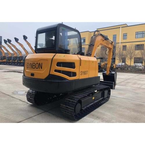 SYNBON Machinery SY607 Crawler Excavator Digger Building Machine 6.5Ton
