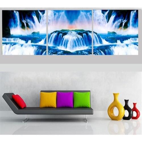 Magnificent waterfall Diamond Embroidery Patterns 5D DIY Diamond Painting Mosaic Picture Living Room Home Decor Needlework ZC116