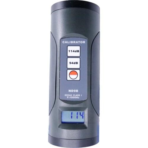High Precision Sound Level Meter Noise Level Meter Calibrator ND9B Sound Pressure Level 94dB~114dB