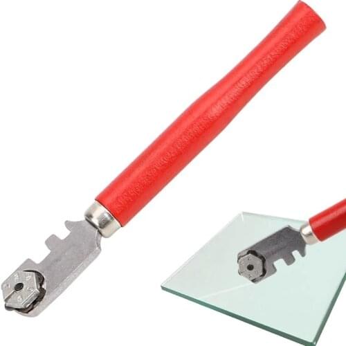 1pc 130mm Professional Portable Diamond Tipped Glass Tile Cutter Window Craft For Hand Tool Glass Tools