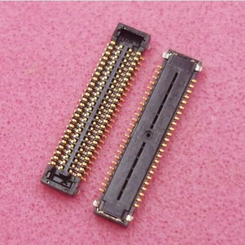 10Pcs Lcd Display Screen Flex FPC Connector For Samsung Galaxy A6+ A6 Plus 2018 A6Plus A605 A600 A605F Port Plug On Board 48pin