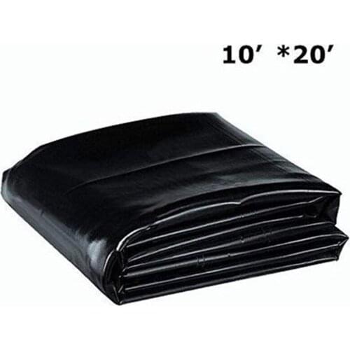 10'x20' HDPE Pond Liner Pond Skins Flexible Waterproof Garden Fish Pond Pool Liner