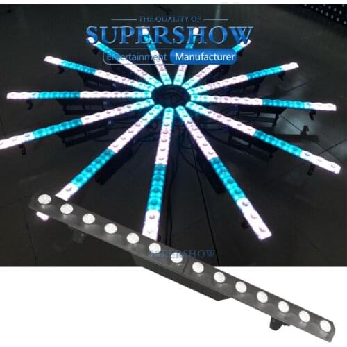 14x3w RGB 3in1 warm white or cold white beam effect Blinder LED Bar Light Piexl Control refresh effect