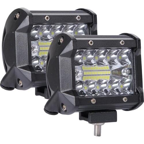 200W 4in Car led bar Fog Light Headlight Driving Lamp for off road Boat Tractor Truck 4x4 SUV Fog Light Work Light for ATV