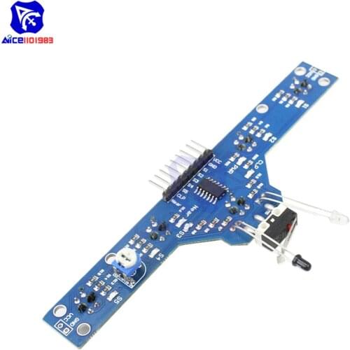 Diymore 5 Channel IR Infrared Detector Tracking Line Obstacle Avoidance Sensor Module for Smart Car Robot