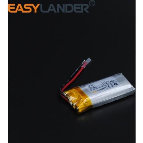 8.1x18x40mm 3.7V 550mAh Rechargeable li Polymer Li-ion Battery For bluetooth headset mouse Bracelet Wrist Watch mp3 mp4 811840
