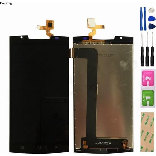 Tested 5.5 Inch LCD Display For Oukitel K10000 Pro Android 7.0 LCD DIsplay Touch Touch Screen Digitizer Assembly Replacement