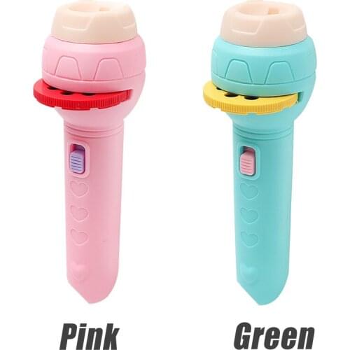 Torch Birthday Cute Baby Sleeping Funny For Kids Gift Childhood Interactive Toy Cognition Animal Pattern Flashlight Projector