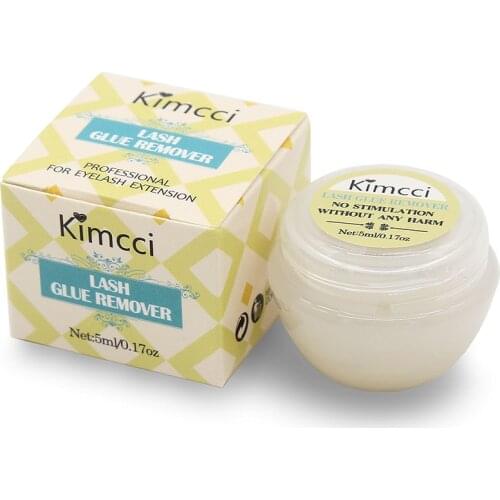 Kimcci Professional Safe Lash Glue Remover Eyelash Extensions Tool Cream 5ml High Quality Fragrancy Smell Glue Remover