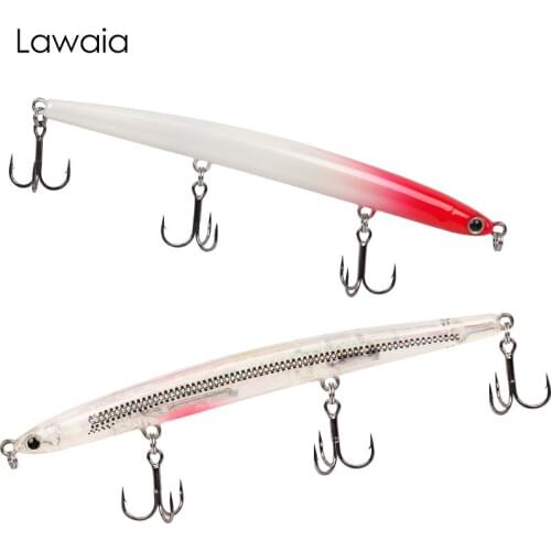 Lawaia Fishing Lure 110mm / 12g Submersible Pencil Hard Bait Long-range Road Yaqiao Mouth Bait Eyes For Crankbaits Fishing Lures