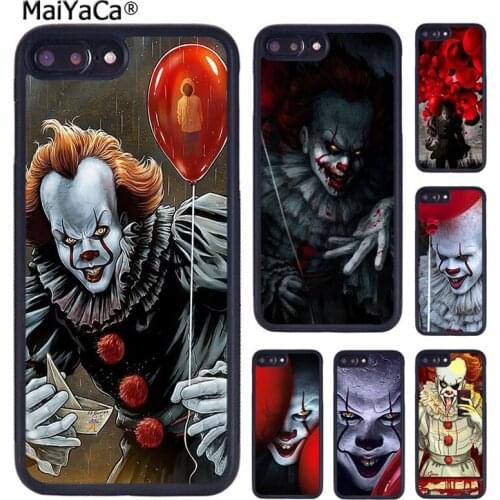 MaiYaCa Pennywise Clown Horror Phone Case Cover For iPhone 5 6 7 8 plus 11 12 Pro X XR XS max Samsung S6 S7 edge S8 S9 S10