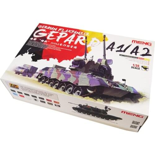 Meng TS-030 Model 1/35 German Flakpanzer Gepard A1/A2 Super War Self-Propelled