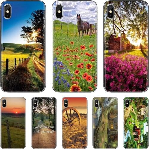 Soft Shell Case listen to nature in Country Life Art For Samsung Galaxy Note 3 4 5 8 9 S3 S4 S5 Mini S6 S7 Edge S8 S9 S10 Plus