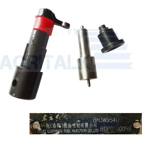 Set of nozzles, plungers and delivery valves (for one engine use) for China Yituo engine with high pressure fuel pump BH3W9540