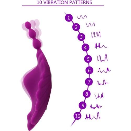 Invisible Vibrating Egg Remote Control Vagina Clitoral Stimulation Anal Sex Toys Wearable Panty Vibrator for Women Masturbator