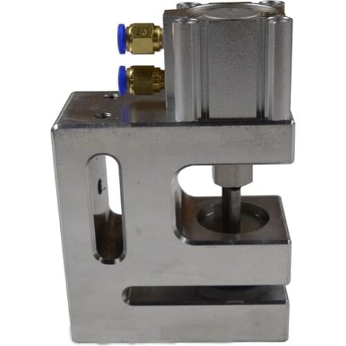 Butterfly Shaped Hole Pneumatic Punching Machine Plastic Packaging Bags Hole Puncher Machine with Single Cylinder Punch Machine